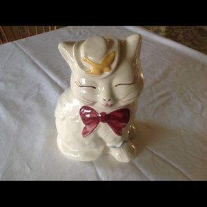 Vintage Shawnee "Puss 'n Boots" Cat cookie jar